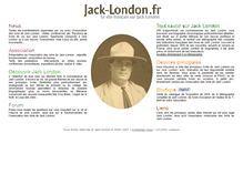 Tablet Screenshot of jack-london.fr