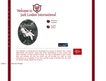 Tablet Screenshot of jack-london.org